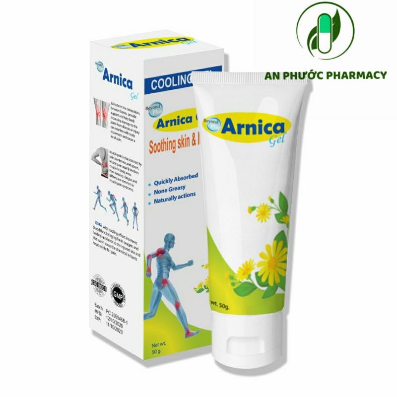 (CHÍNH HÃNG) GEL BÔI NGOÀI DA XOA BÓP ARNICA GEL (50G)