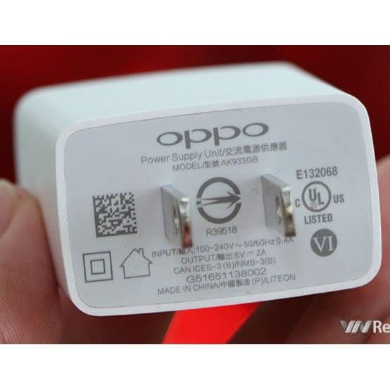 Bộ sạc nhanh chính hãng Oppo AK-933 zin, củ sạc nhanh