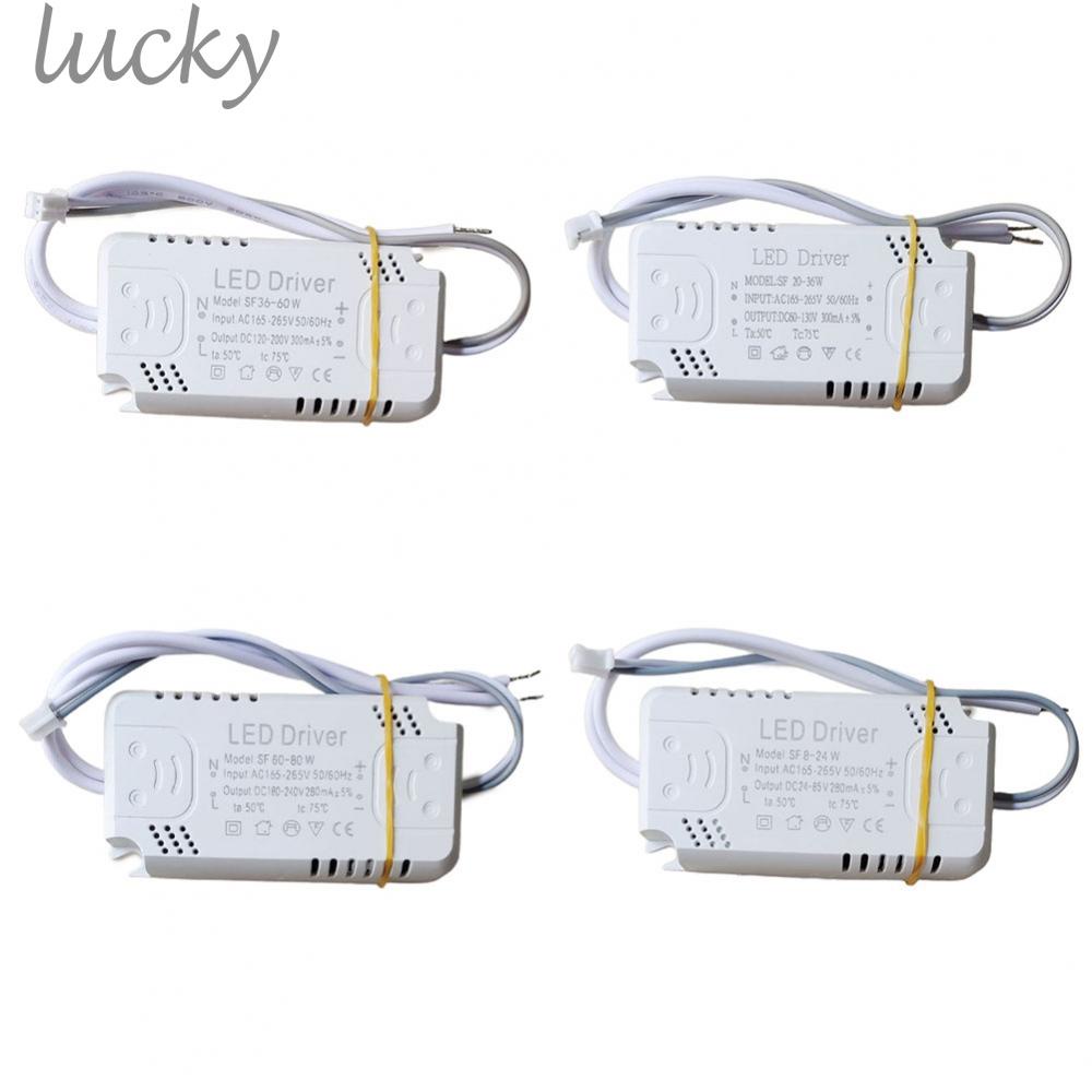 LUCKY~LED Driver For LED Lighting Replacement Transformer 40-60W 60-80W 8-24W 24-40W#Ready Stock