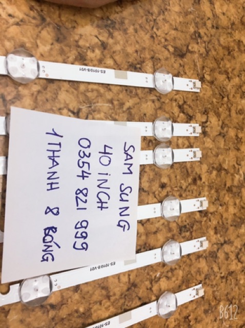 Thanh led tivi samsung 40 inch giá bán 1 thanh 8 bóng