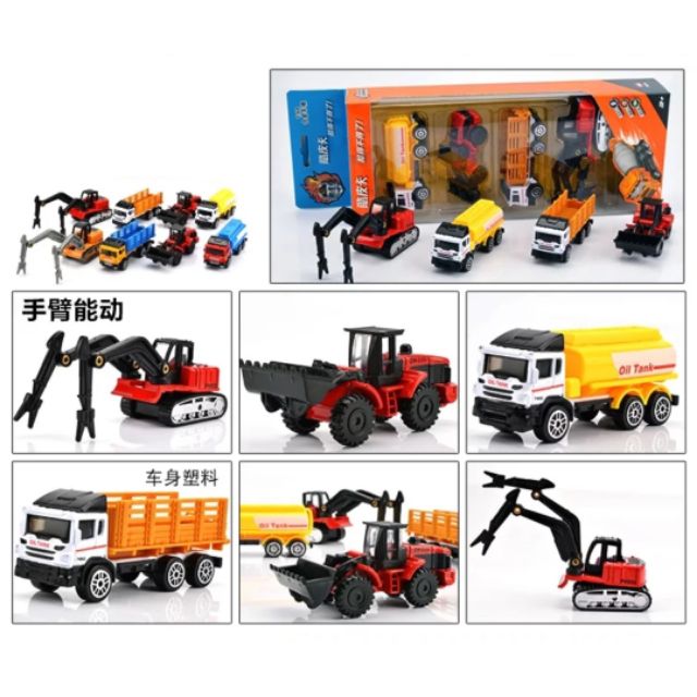 FREESHIP ĐƠN 99K_Set 4 xe sắt đường phố loại đẹp