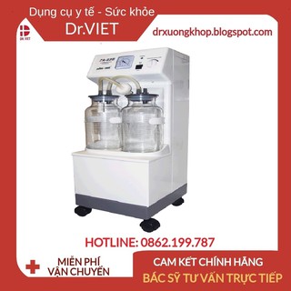 [Chính hãng] Máy Hút Dịch Hai Bình Yuwell 7A-23D - Tác dụng làm sạch dịch, không gây cảm giác khó chịu,không đau