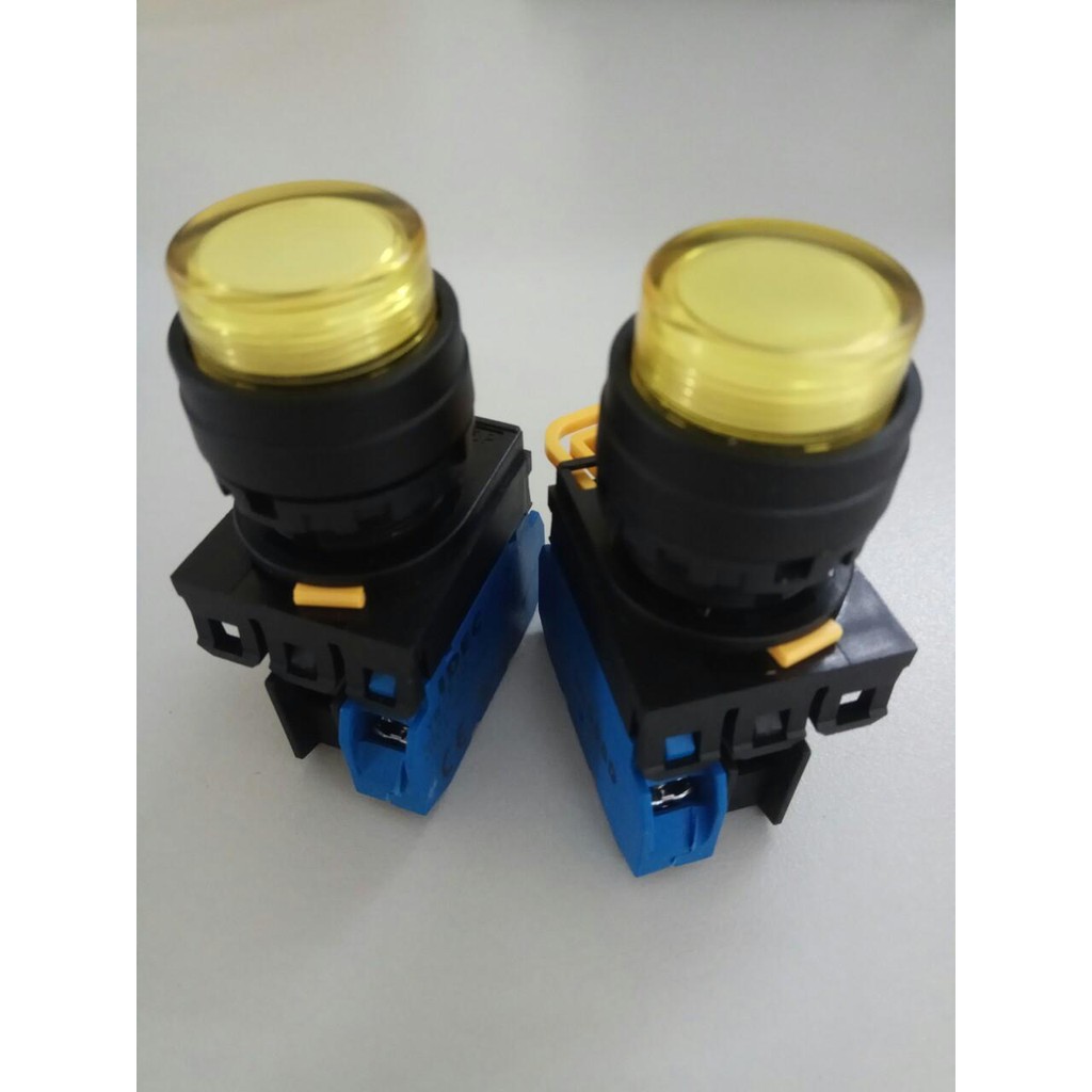 Nút nhấn có đèn YW1L-A2E10QM3(B,R,Y)