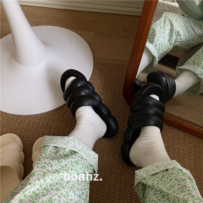 Dép quai ngang nam nữ hình con sâu