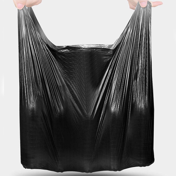 Bộ 50 túi rác tự hủy có quai hongkong_store sieure888 Túi rác tự hủy nhà tắm văn phòng