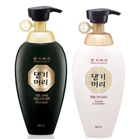 Dầu Gội Xả Thảo Dược ngăn rụng tóc kích thích mọc tóc DAENG GI MEO RI HÀN QUỐC 500ml