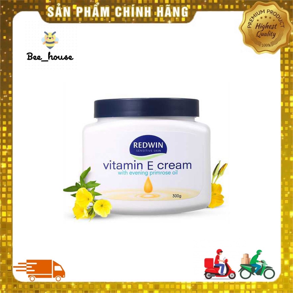 Kem dưỡng da REDWIN Vitamin E Cream 300g Úc