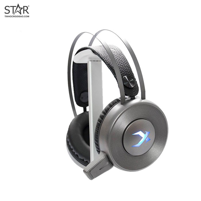 Tai Nghe Xiberia V12U 7.1 Surround Gaming Led (Xám)