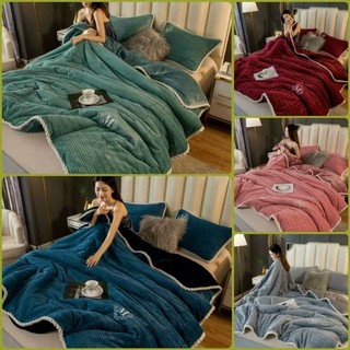 Chăn len lông cừu cao cấp. Được chọn mẫu