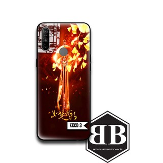 Ốp lưng kính cường lực Oppo Realme 6 Pro Realme C3 Realme 5 Pro Realme 5 5i Realme 3 Pro hình ảnh kiếm khách cô độc