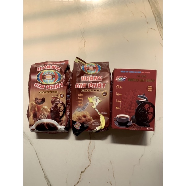 [Tân Phú] Cà phê rang xay pha phin Hoàng Gia Phát loại 1, Đặc Biệt, Thượng Hạng 500g Buôn Ma Thuột | BigBuy360 - bigbuy360.vn