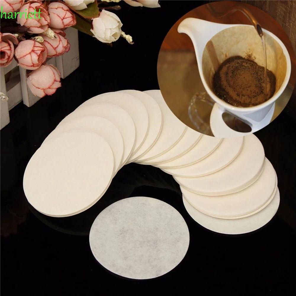 Set 100 giấy lọc cà phê hình tròn kích thước 56mm/ 60mm/ 68mm