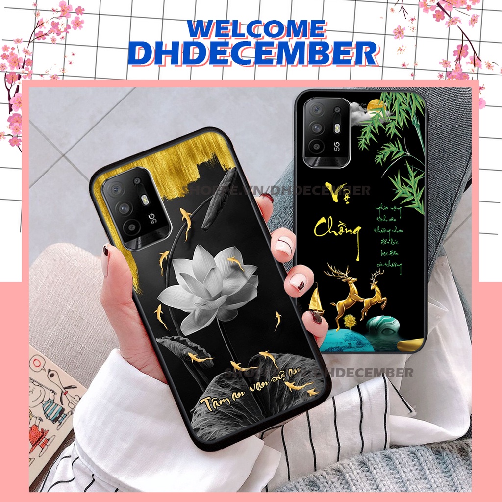 Ốp lưng Oppo A94 5G in hình thư pháp tâm an vạn sự an ,mã đáo thành công SIÊU CHẤT