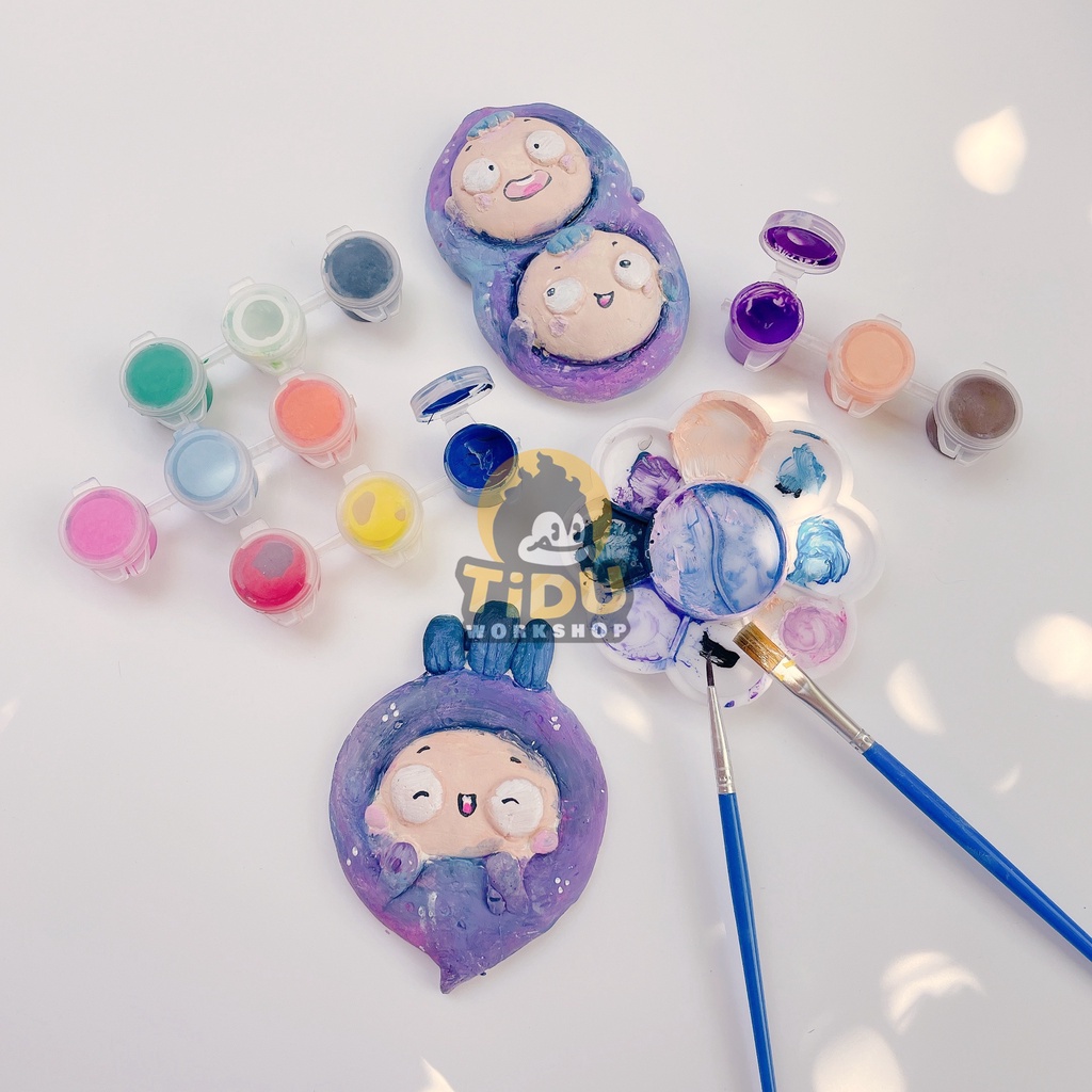 Bộ màu nước acrylic pha loãng 12 màu