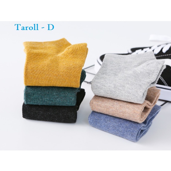 Tất Nam/nữ Cô thấp Cotton nhiều màu sắc kháng khuẩn khử mùi, thời trang trẻ TD016
