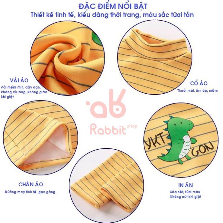 MD3 Áo giữ nhiệt lót nỉ lông cho bé Hàng Quảng Châu xuất loại 1 mềm, mịn, ấm áp, thời trang