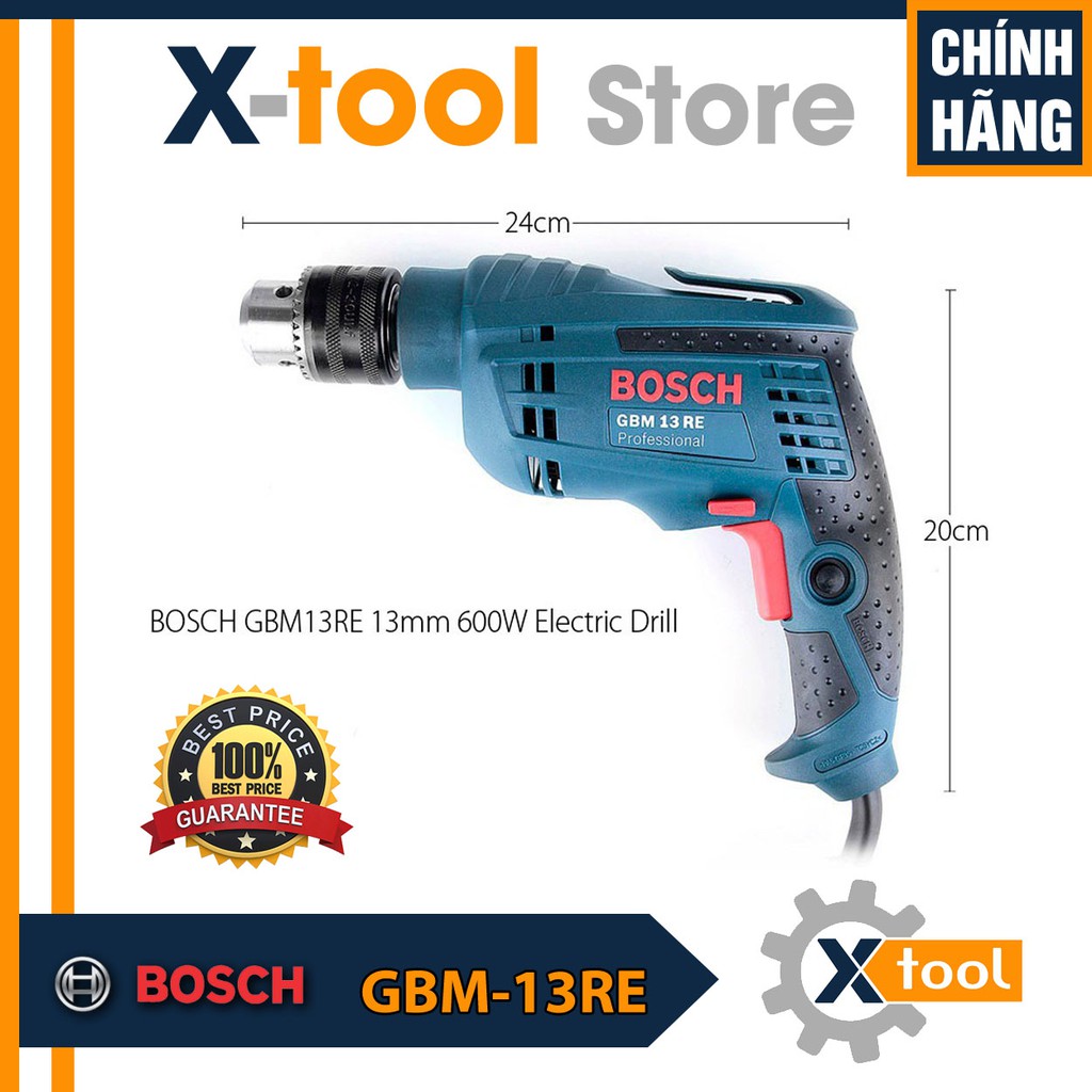 Máy Khoan Bosch GBM 13RE (600W-13MM)