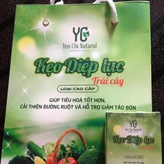KẸO DIỆP LỤC TRÁI CÂY YC NATURAL