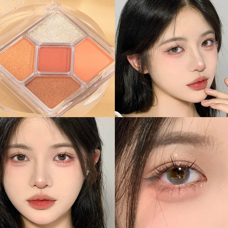 ✨✨Bảng phấn mắt 5 màu Tone màu xám lạnh