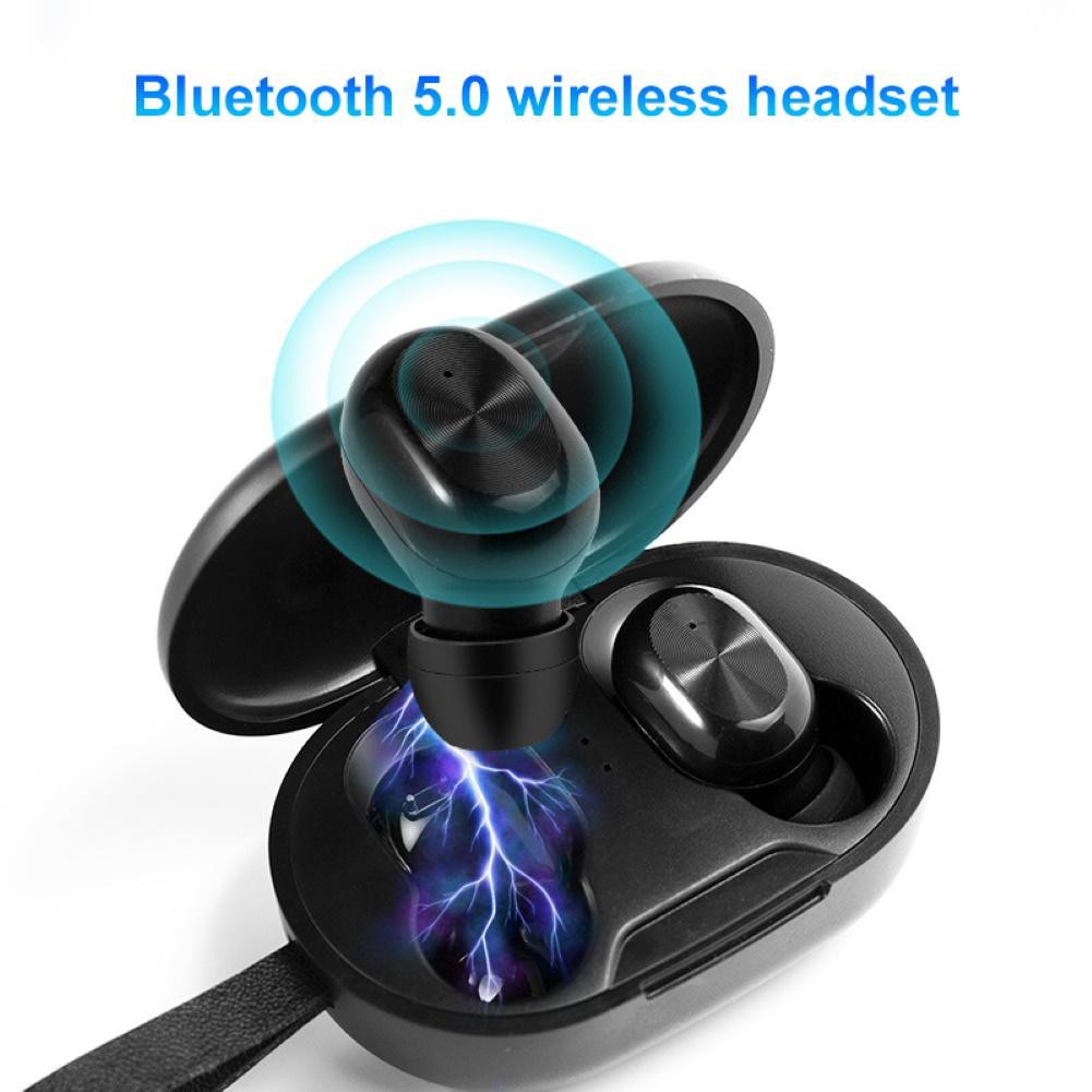 Tai Nghe Không Dây Aolon TWS T1 Bluetooth 5.0 Âm Thanh 9D HiFi Cảm Ứng Thông Minh