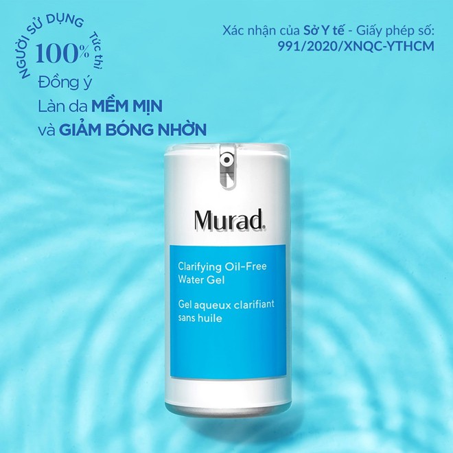 [COMBO] Set loại bỏ mụn Murad (Pure Skin, Clarifying cleanser, Invisiscar, Outsmart, Oil And Pore SPF 45 | Pa++++)