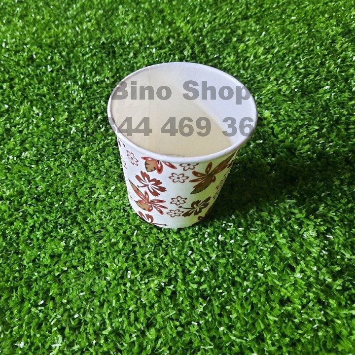 Ly Giấy In Hoa 6oz 20 Cái – Paper Cup