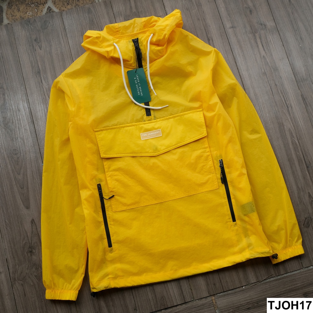 Áo hoodie siêu nhẹ chắn gió/mưa nhẹ TJO