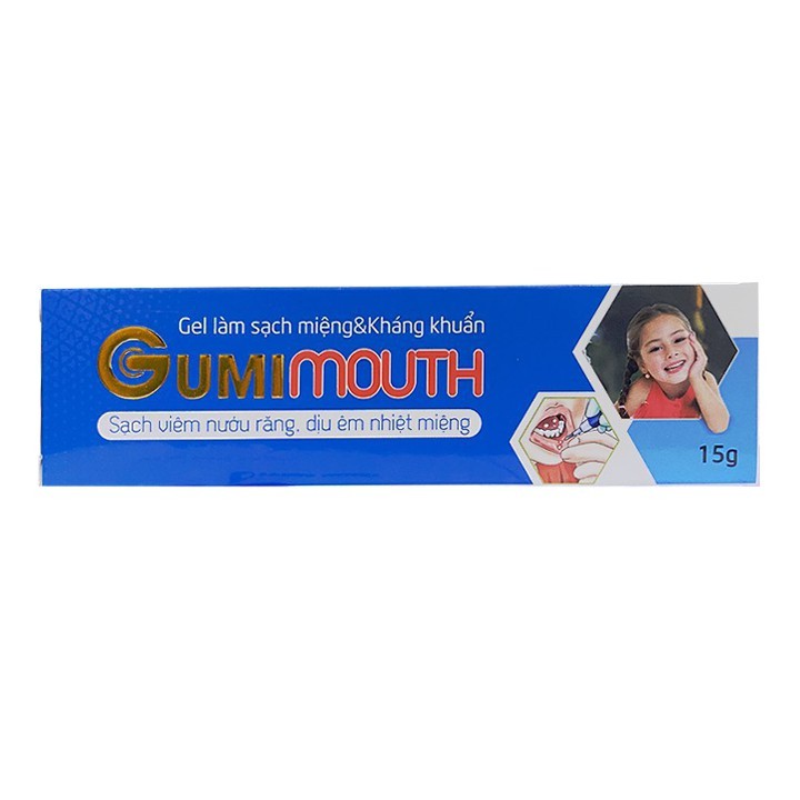 Gel Gumimouth - Sạch Viêm Nướu Răng &amp; Dịu Êm Nhiệt Miệng Tuýp 25gr