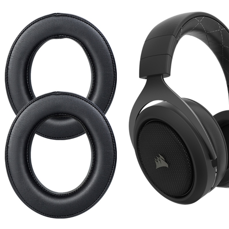 1 Cặp Miếng Đệm Tai Nghe Thoáng Khí Thay Thế Cho Corsair HS60 HS50 HS70 PRO
