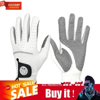 Găng tay da cừu thoáng khí chống trượt cho nam chơi golf