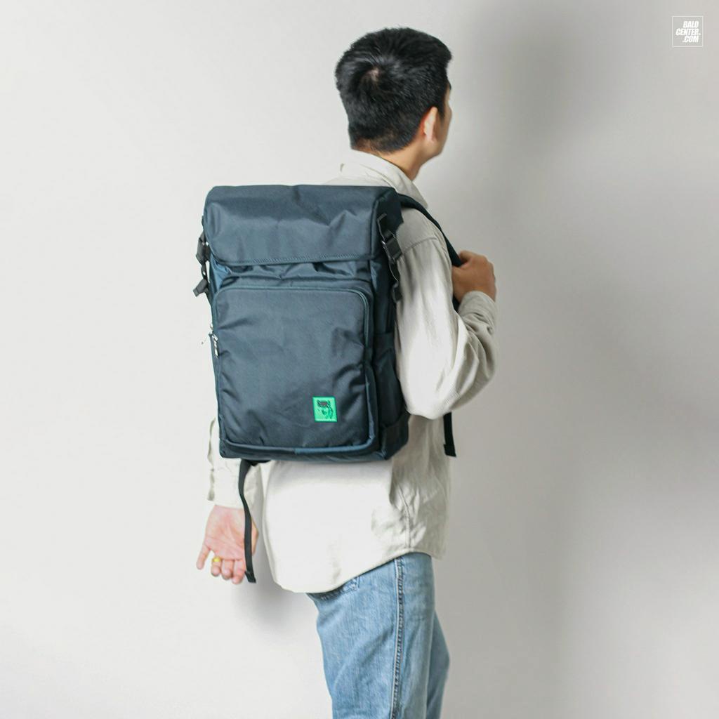 Balo Laptop - Balo Thể Thao Du Lịch, Kiểu Dáng Nắp Hộp Thời Trang, Chống Sốc Laptop 15.6inch Mikkor The Jack