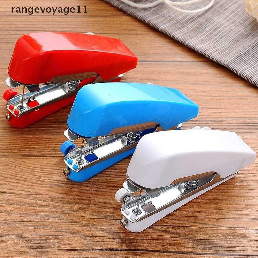 1 Máy May Mini Cầm Tay Màu Đỏ Khoang Tiến 11