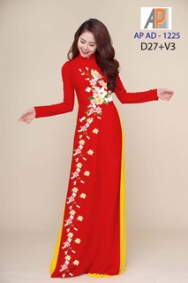 Vải áo dài đơn giản