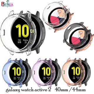 Ốp trong suốt bảo vệ mặt đồng hồ cho Samsung galaxy watch active 2 kích thước 44mm 40mm SM-R830 R820