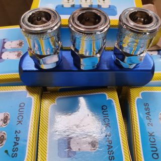 Đầu nối hơi thẳng chia 3