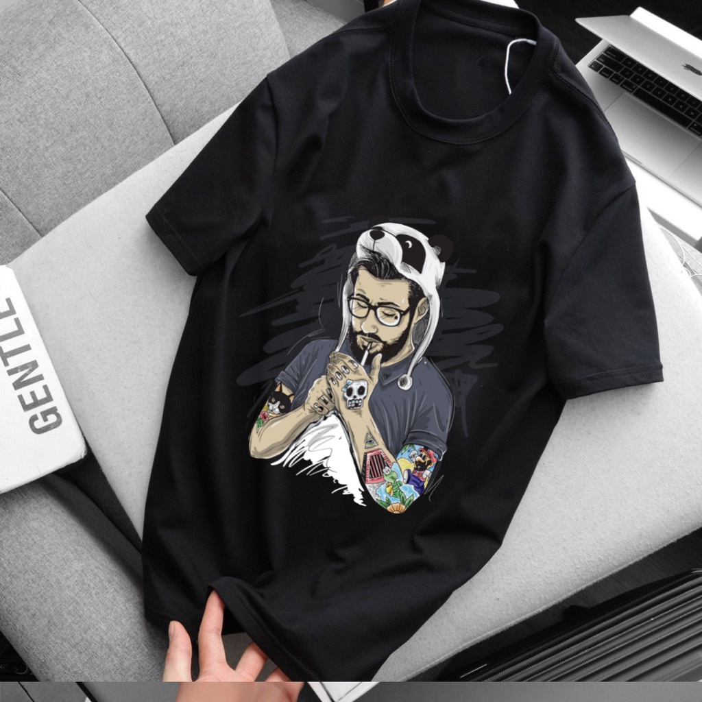 Áo Thun Nam Cổ Tròn SoHa Clothing vải Cotton co giãn dày dặn phông  basic tay ngắn hình in bền đẹp,AT1011