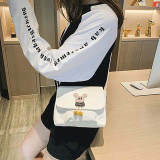 [2020] Túi Đeo Chéo Vải Canvas Dễ Thương T5010