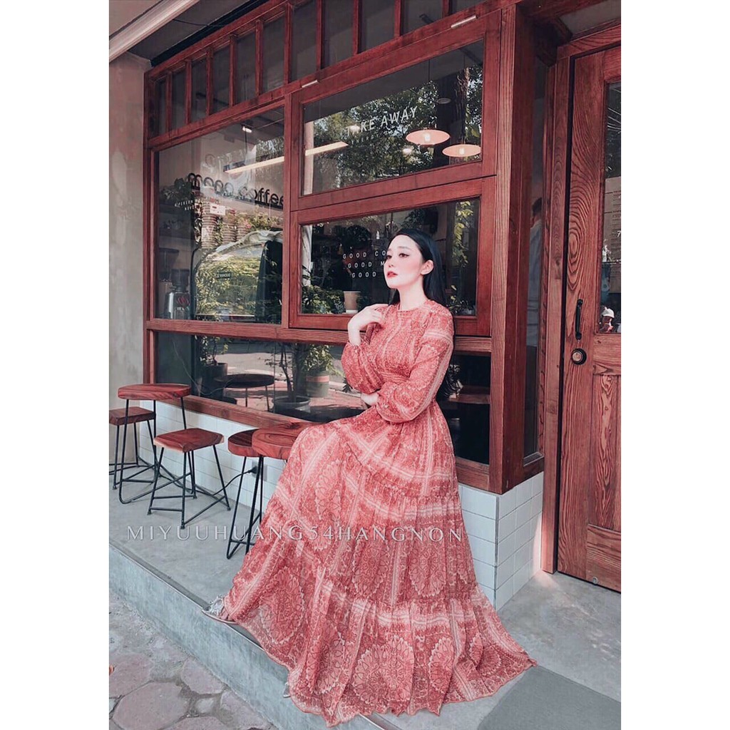 ĐẦM MAXI HOẠ TIẾT | BigBuy360 - bigbuy360.vn