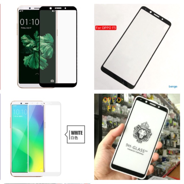 [⚡️Rẻ Vô Đich] cường lực Full màn oppo F5