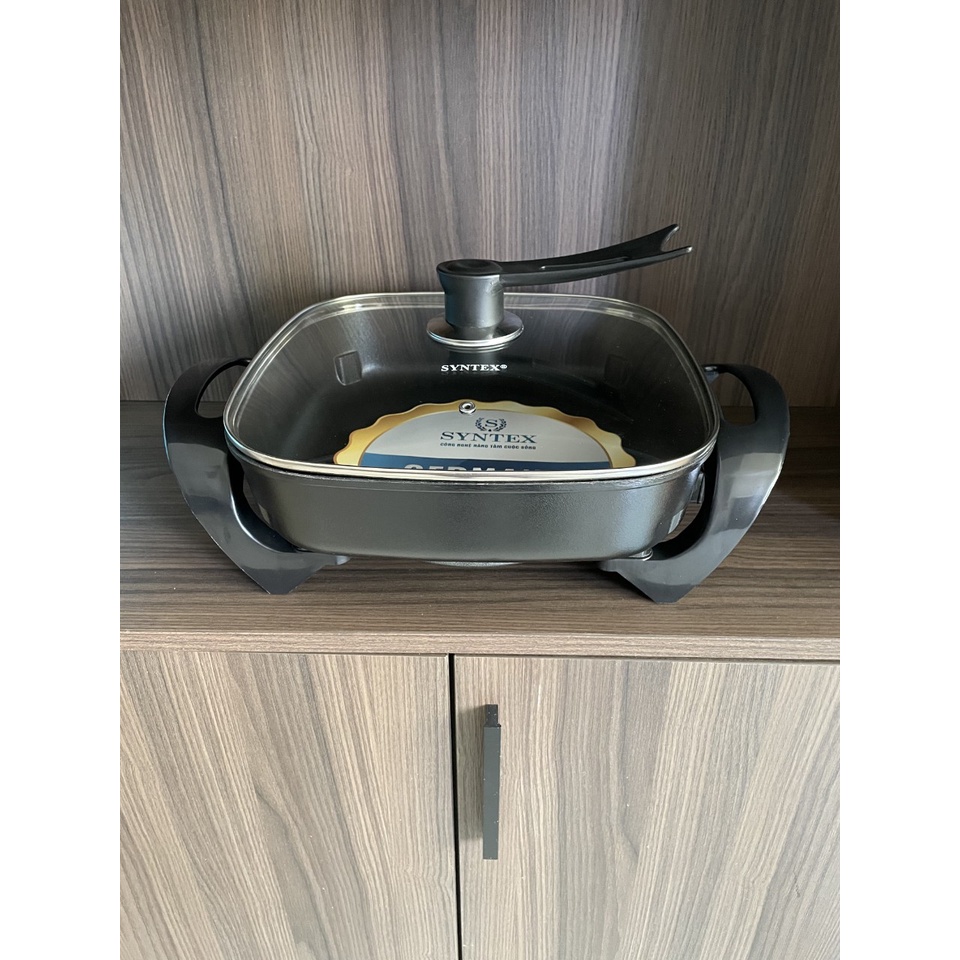 Nồi lẩu Chảo lẩu điện đa năng SYNTEX KS1600, công suất lớn, tiết kiệm thời gian