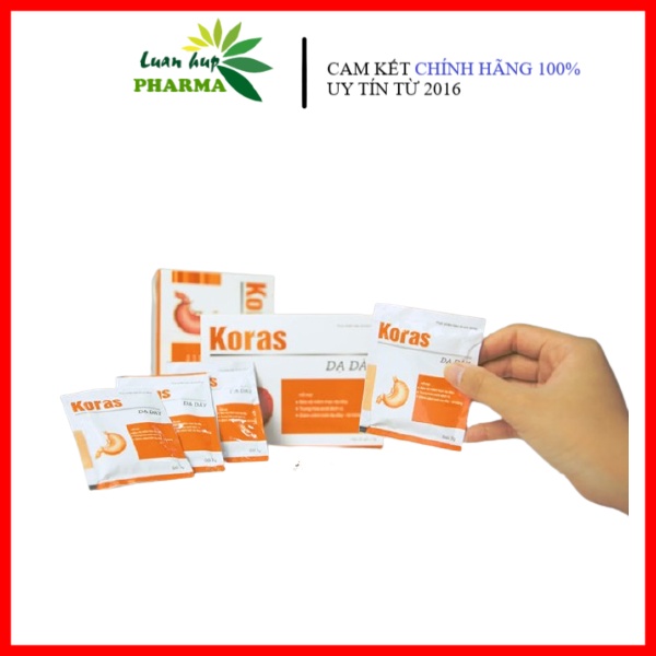 KORAS DẠ DÀY - Hết lo viêm loét, khuẩn HP dạ dày...hsd 2024