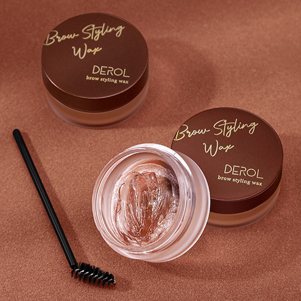 Kem Cố Định Lông Mày DEROL 3D Nhanh Khô Chống Thấm Nước Tự Nhiên Lâu Trôi Kích Thước Nhỏ Gọn