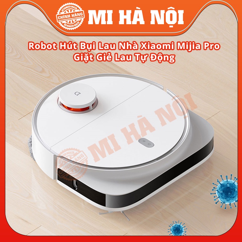 Robot hút bụi lau nhà Xiaomi Mijia Pro STYTJ06ZHM tự động giặt giẻ