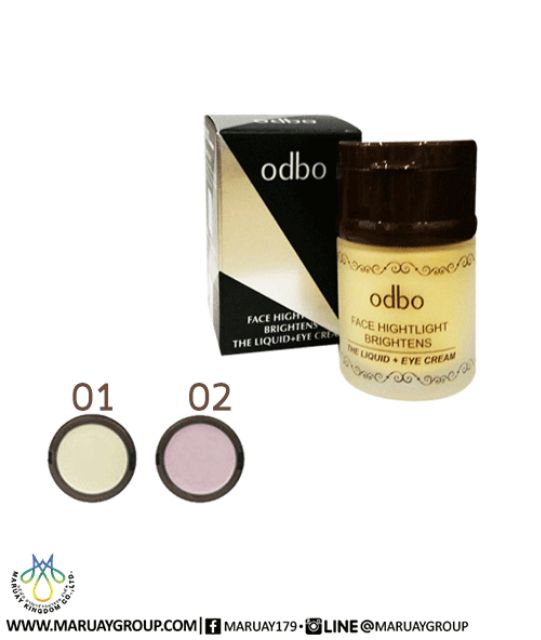 Kem lót kiêm bắt sáng Odbo Face Highlight Brighten Thái Lan OD410 (30ml kem lót + 2g sáp mắt) | BigBuy360 - bigbuy360.vn