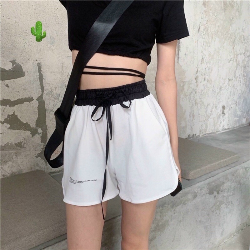 Quần đùi thể thao lừn bản to hai màu ☘️☘️☘️☘️PC alohashop91