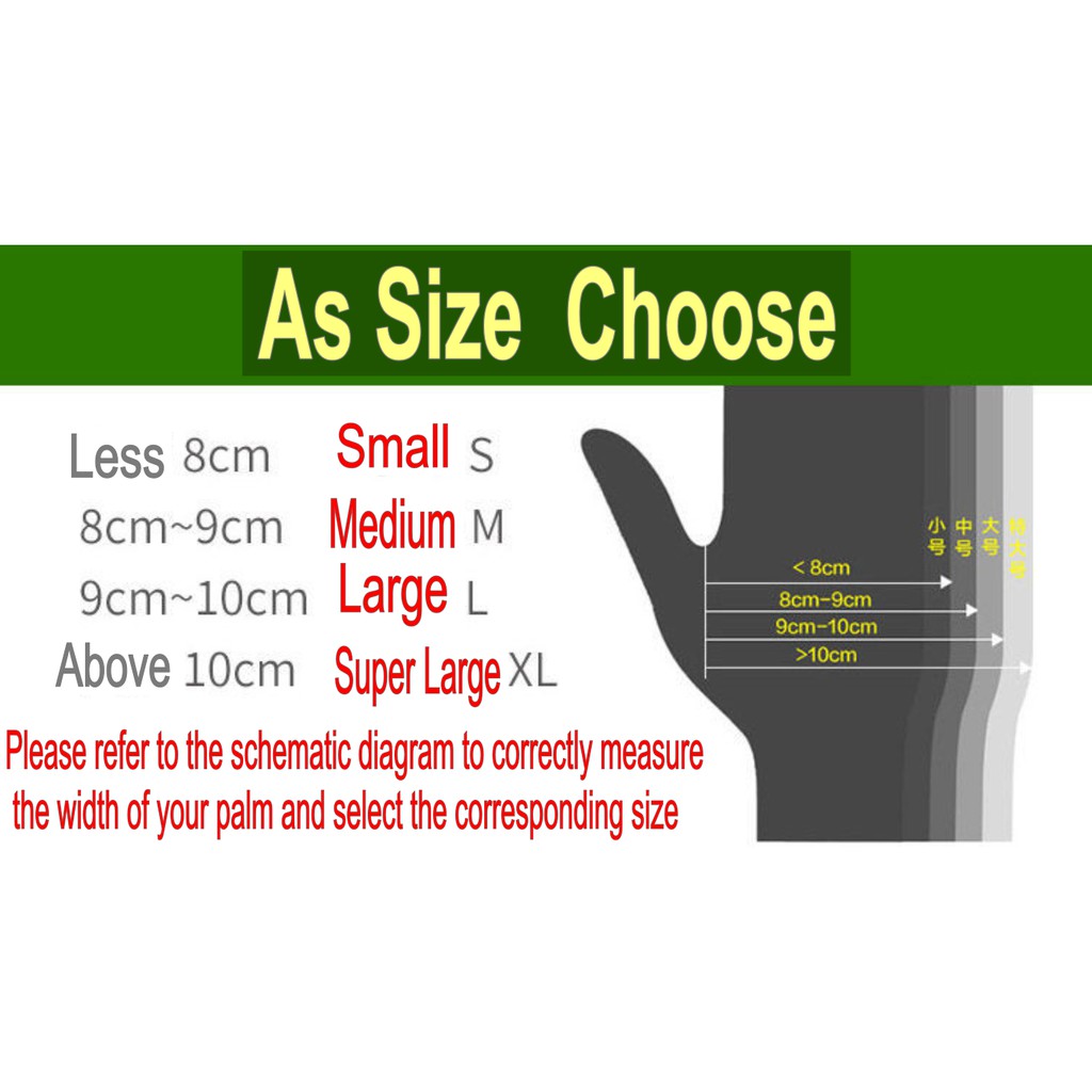 Set 20 Găng Tay Nitrile Không Bột Dùng Một Lần Disposable Gloves