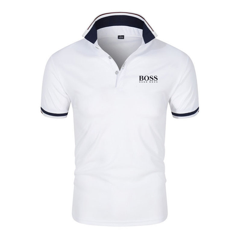 Hugo Boss Áo Thun Polo Ngắn Tay Thời Trang Dành Cho Nam 54