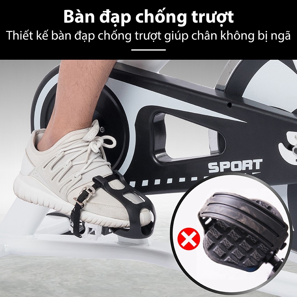 BG Xe đạp tập thể dục thể thao SPIN BIKE S300 tặng kèm 1 tấm thảm siêu đẹp