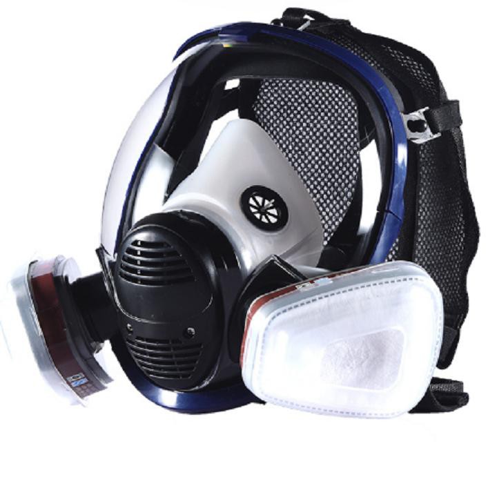 Bộ mặt nạ phòng độc 3M 6800 và phun thuốc sâu, phòng độc khói đám cháy chung cư, chống bụi mịn PM2.5
