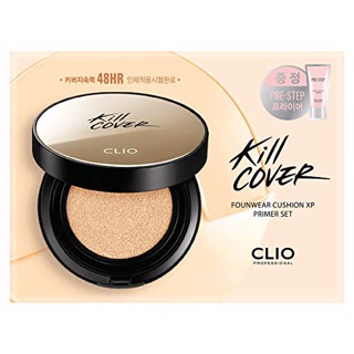 Set phấn nước Clio Kill Cover Cushion XP Primer